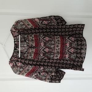 Style & Co. sheer top